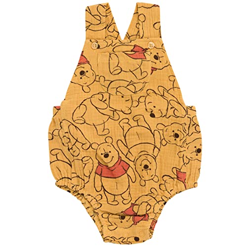 Disney Winnie the Pooh Mickey Mouse Outfit Set Shortall Dress Newborn to Little Kid