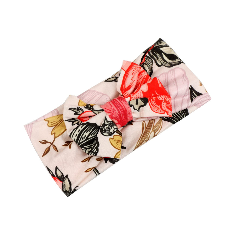 Newborn Receiving Blanket Swaddle and Headband Set