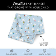Milk Snob Disney Pixar Baby Boy/Girl Swaddle Blanket
