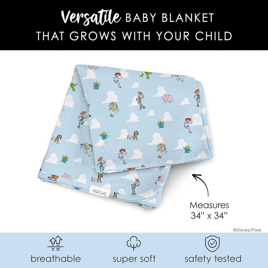 Milk Snob Disney Pixar Baby Boy/Girl Swaddle Blanket