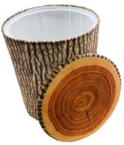 Tree Stump toy storage bin