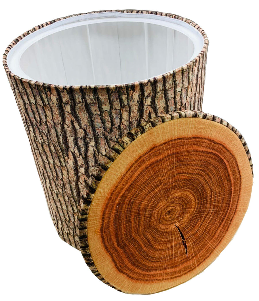 Tree Stump toy storage bin