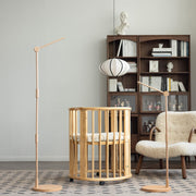 Wooden Floor-Standing Crib Mobile Arm