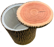 Tree Stump toy storage bin
