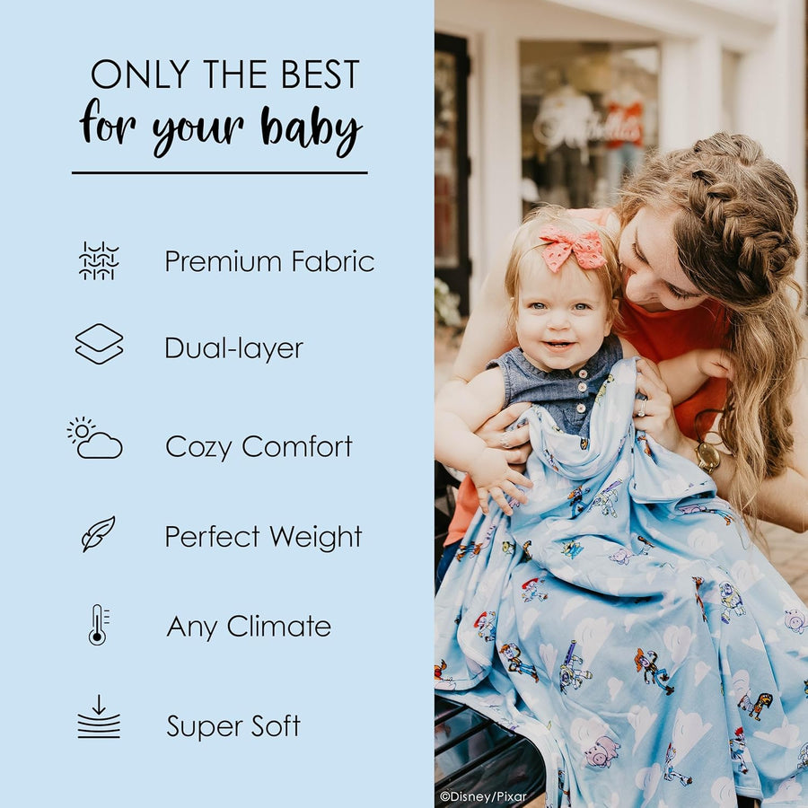 Milk Snob Disney Pixar Baby Boy/Girl Swaddle Blanket
