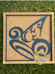 Park Icon Pin BoardDisplay your Disney Pin collection and create a statement piece for your wall. 
Oversized board is @16” x 16” x 1.5”
Solid wood construction. 1/4” 100% sustainable wPark Icon Pin Board