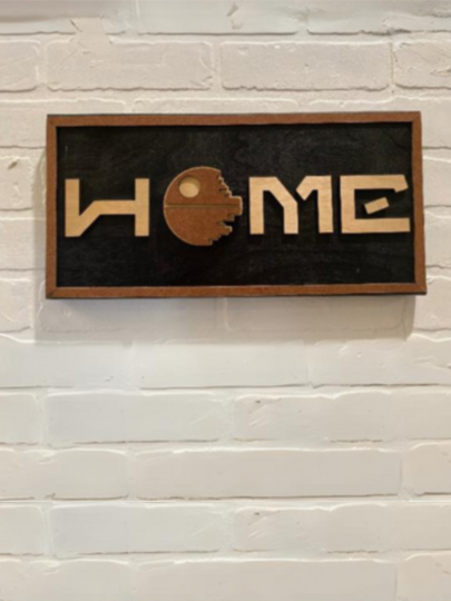 Star Wars Inspired Welcome Sign
