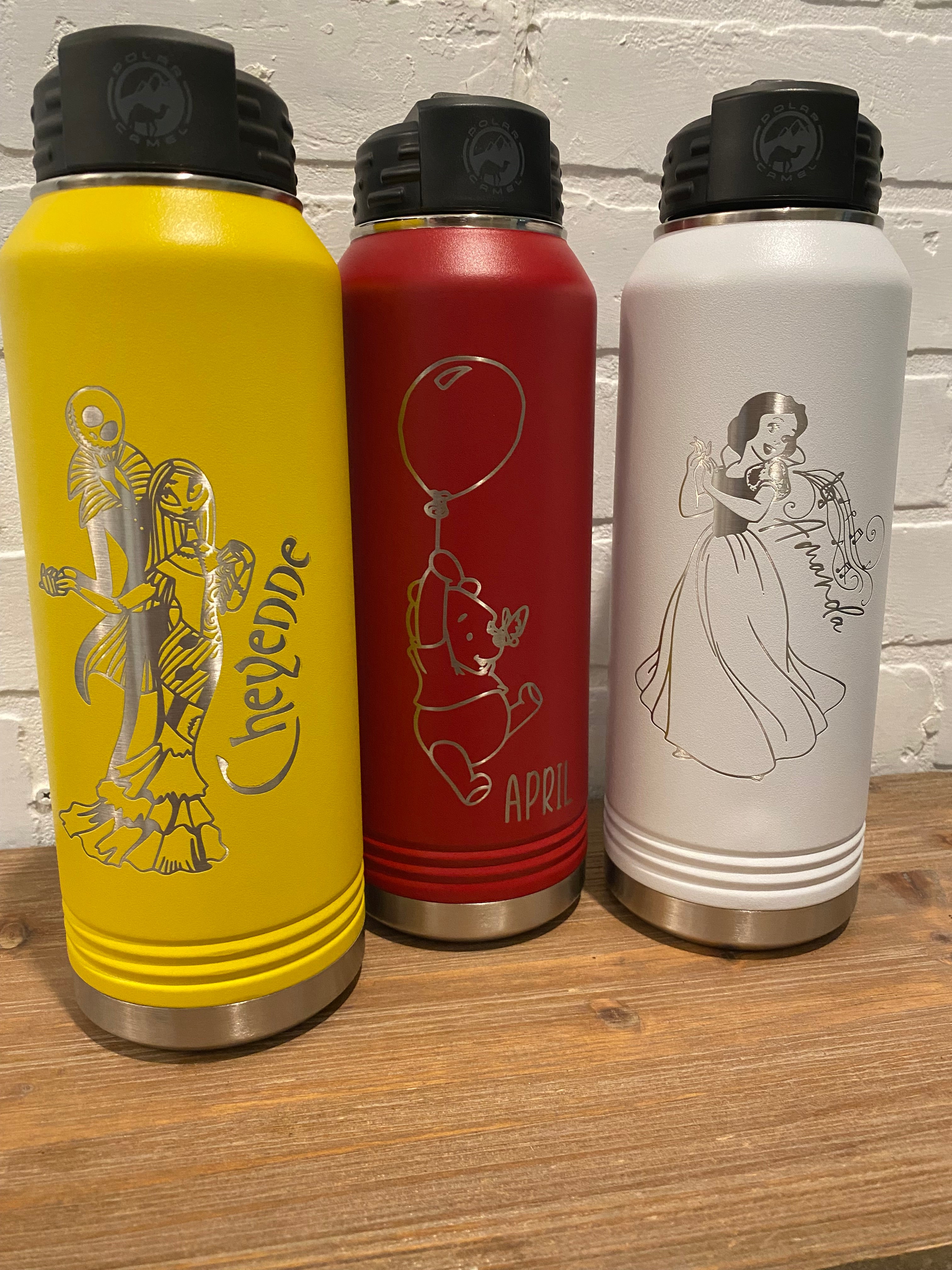 Custom Laser Etched Water BottlesIntroducing our Personalized Polar Camel Insulated Water Bottle, the perfect blend of style, functionality, and superior thermal performance. Now available in both 3Custom Laser Etched Water Bottles