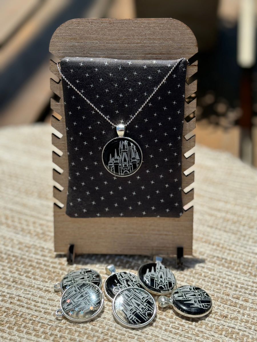 Castle Necklace Pendant