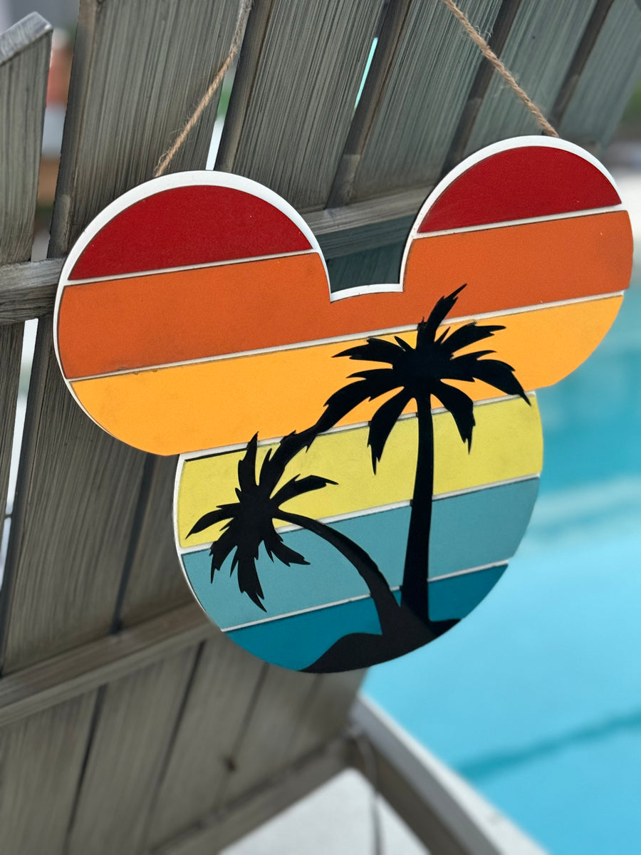 Summer Mickey Inspired Sign