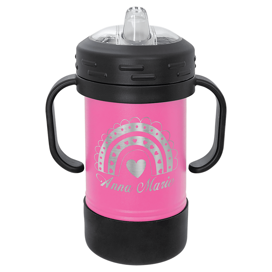 Custom Laser Etched Sippy CupsIntroducing our Personalized Polar Camel Sippy Cup, the perfect combination of practicality, durability, and customizable flair for your little one's sipping needs. Custom Laser Etched Sippy Cups