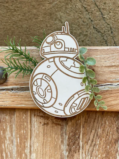 Star Wars Mini PlantersI’m in love with these magnets. Faux plants are my thing..... I don’t have a green thumb. 

The Star Wars collection is so adorable. 

Approximate sizes 
Millennium Star Wars Mini Planters