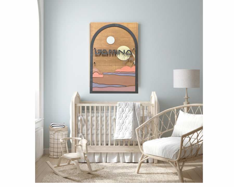 Star Wars-Inspired Nursery Personalized Sign