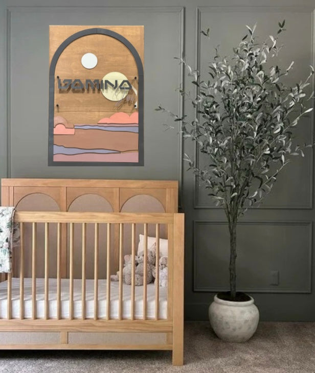 Star Wars-Inspired Nursery Personalized Sign