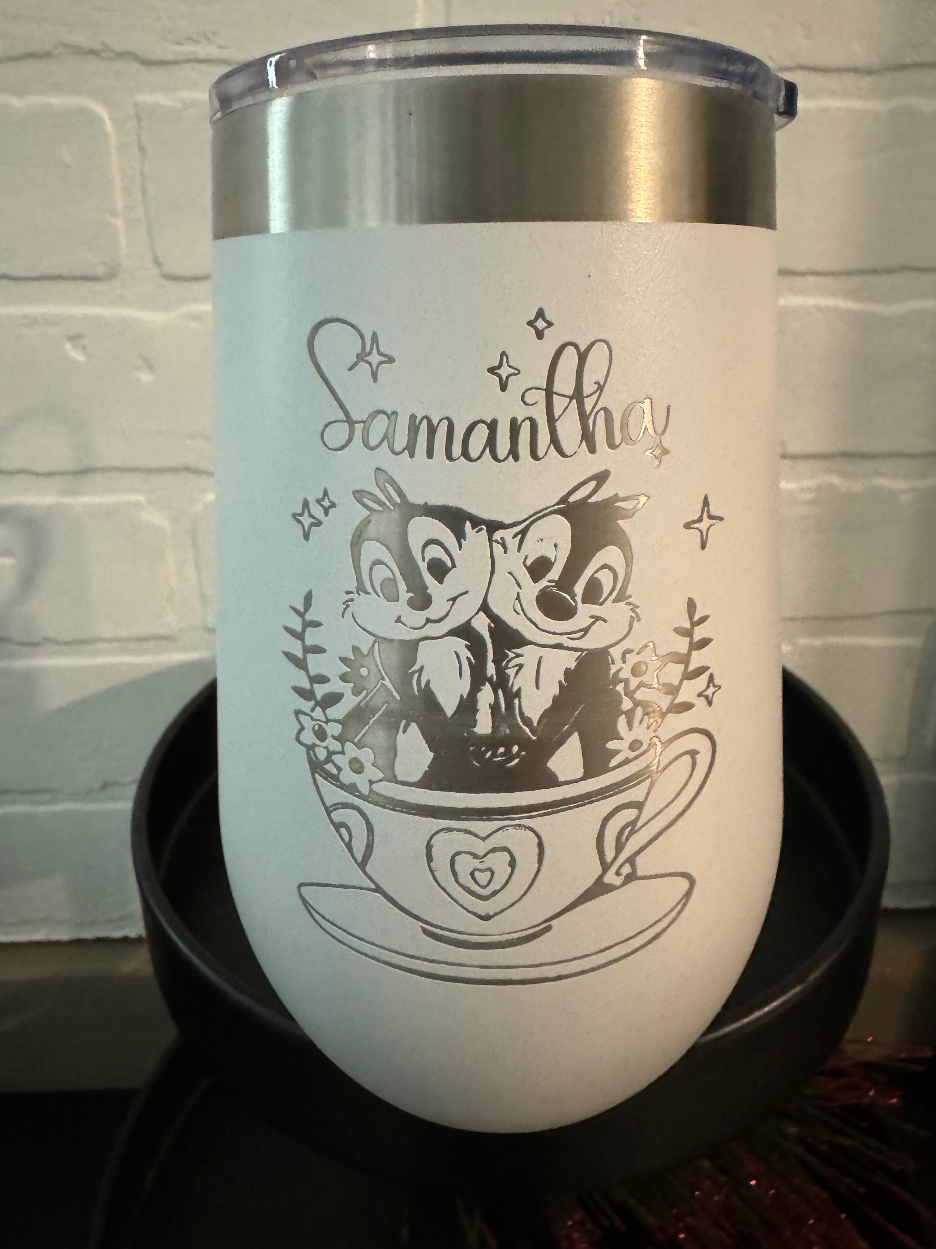 Custom Laser Etched Stemless TumblerIntroducing our Personalized Polar Camel Sippy Cup, the perfect combination of practicality, durability, and customizable flair for your little one's sipping needs. Custom Laser Etched Stemless Tumbler