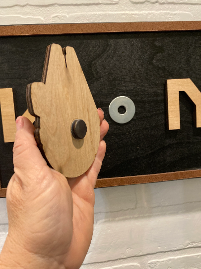 Star Wars Inspired Welcome Sign