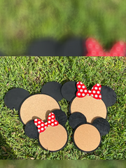 Mouse Pin BoardThis Mickey Mouse shaped pin board is perfect for adding a touch of whimsy and organization to your space! Made from high-quality wood and cork materials, this pin bMouse Pin Board