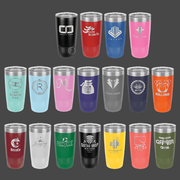 Custom Laser Etched TumblersIndulge in your favorite beverages while on the go with our premium Polar Camel Tumblers. Available in both 10 oz and 20oz sizes, these stainless steel tumblers are Custom Laser Etched Tumblers