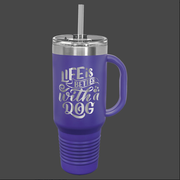 Custom Laser Etched Travel MugExperience the unbeatable durability and stunning customization of our Polar Camel Travel Mug with Handle. Now available in both 20 oz and 40 oz sizes, these travel Custom Laser Etched Travel Mug